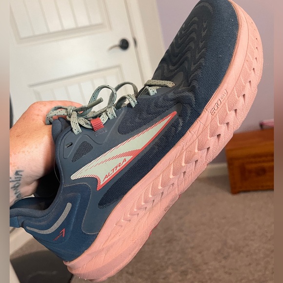 Altra Torin 7 Womens Sz 9.5 Deep teal/Pink - Picture 9 of 10